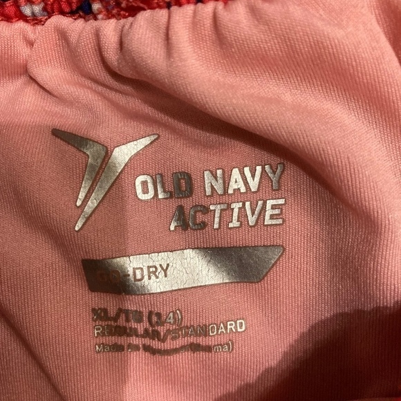 Old Navy Active shorts teens size L- 14 - Picture 2 of 2